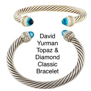 David Yurman
Topaz & Diamond Bracelet